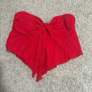shein top red